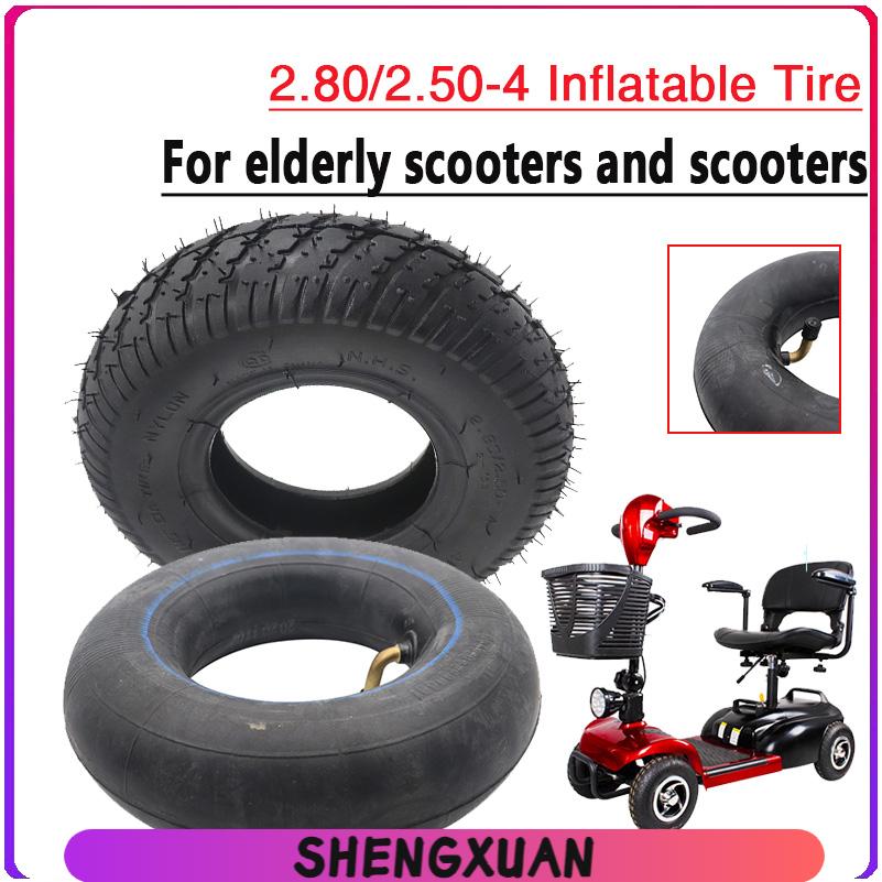 Scooter Tire - Buitenbanden voor elektrische scooters, maat 2.80/2.50-4,