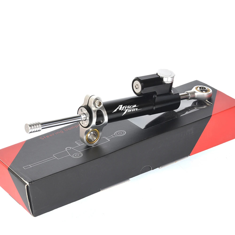 Steering Damper Stabilizer Kit Cnc - VOOR HONDA Africa Twin AfricaTwin CRF1000L