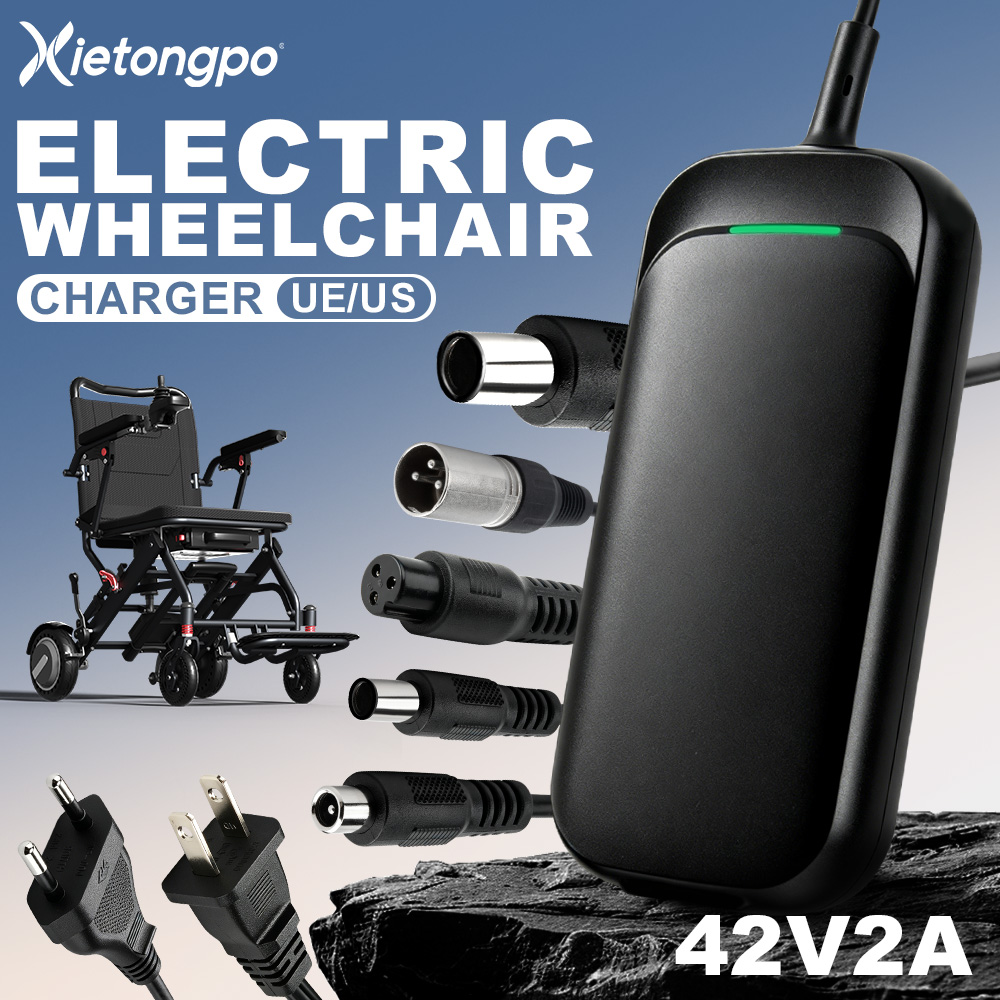 Electric Scooter Charger - 42V 2A Lithium Batterijlader voor 10S