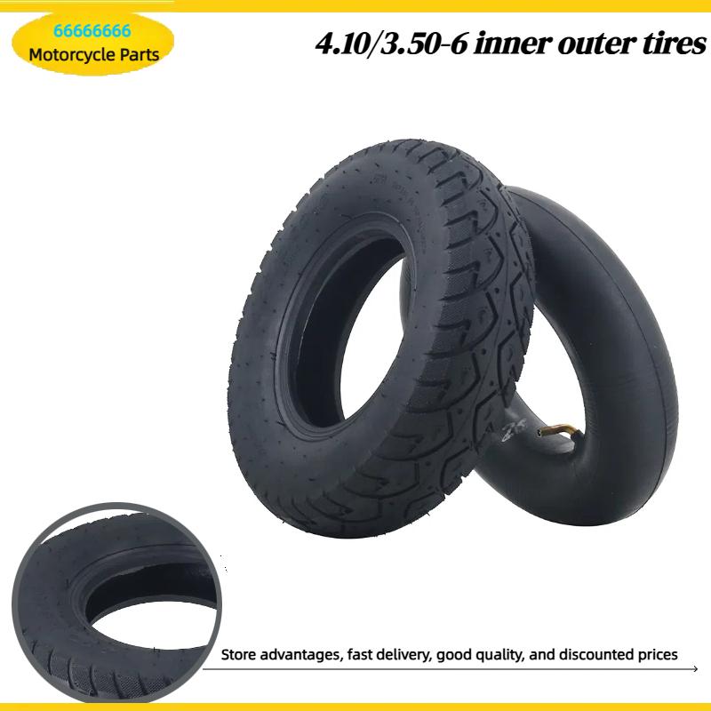 Scooter Tire - Elektrische scooter, driewielige rolstoel, 4.10/3.50-6 binnenband,