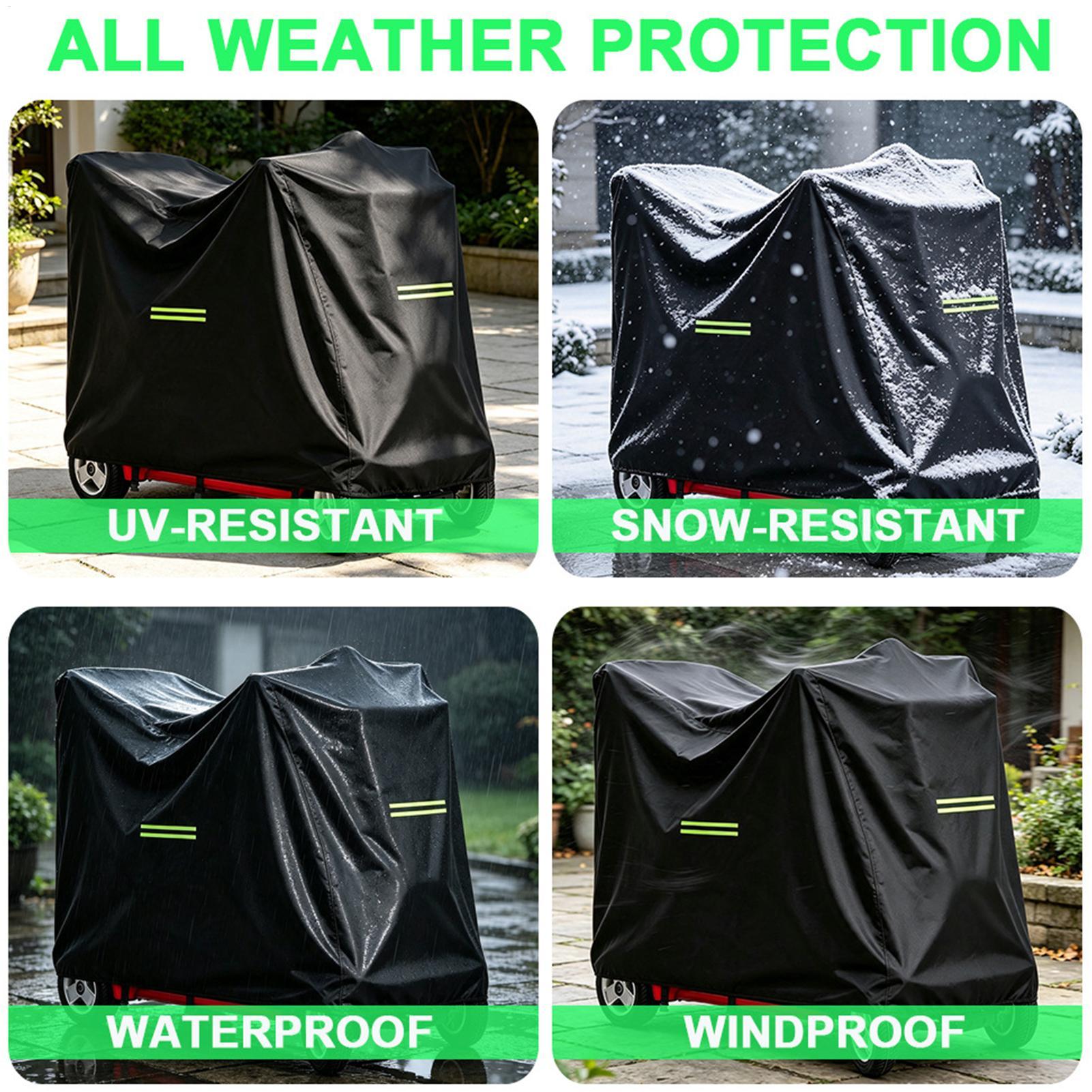 Hoes voor mobiliteits scooter, - Electric Scooter Rain Cover recensie en prijs