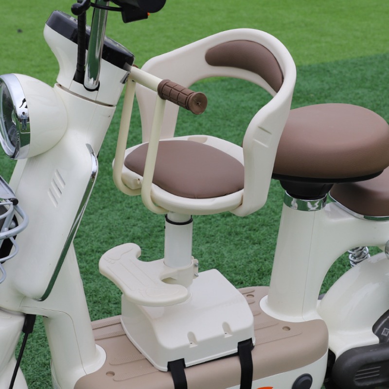 Verstelbare kinderzitje voorop - Kids Electric Scooter recensie en prijs