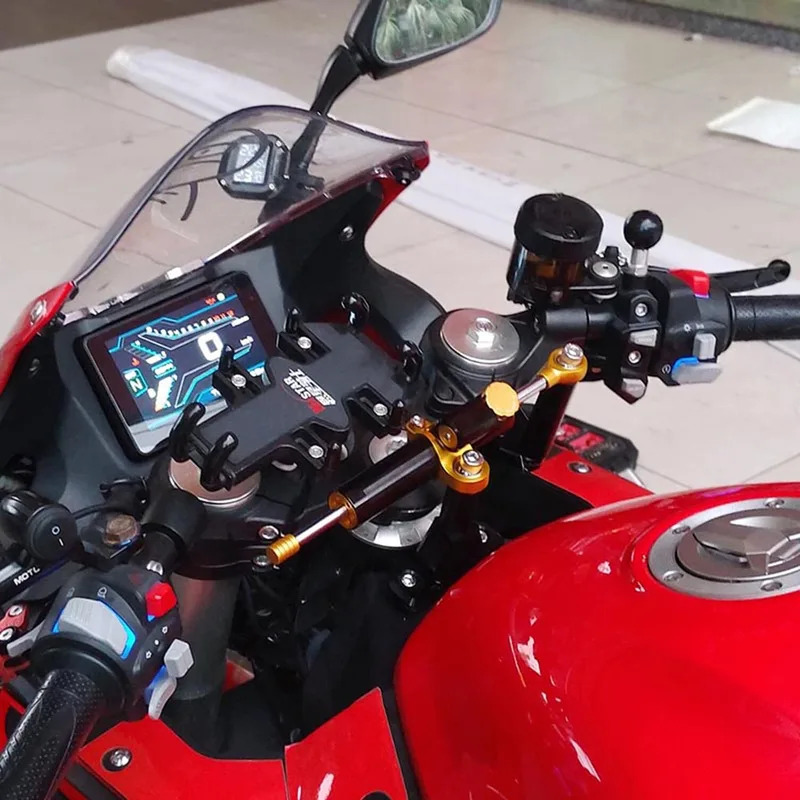 VOOR HONDA Africa Twin AfricaT - Steering Damper Stabilizer Kit Cnc recensie en prijs