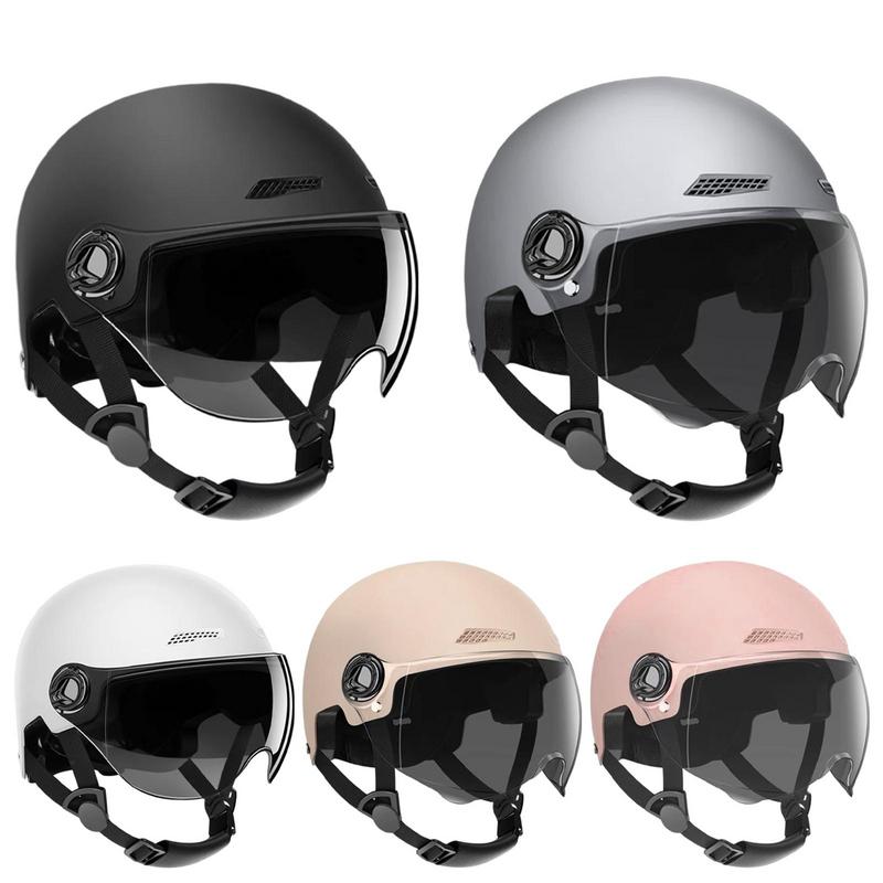 Motorhelm Jet Stijl Fietshelme - Scooter Helmet Set recensie en prijs