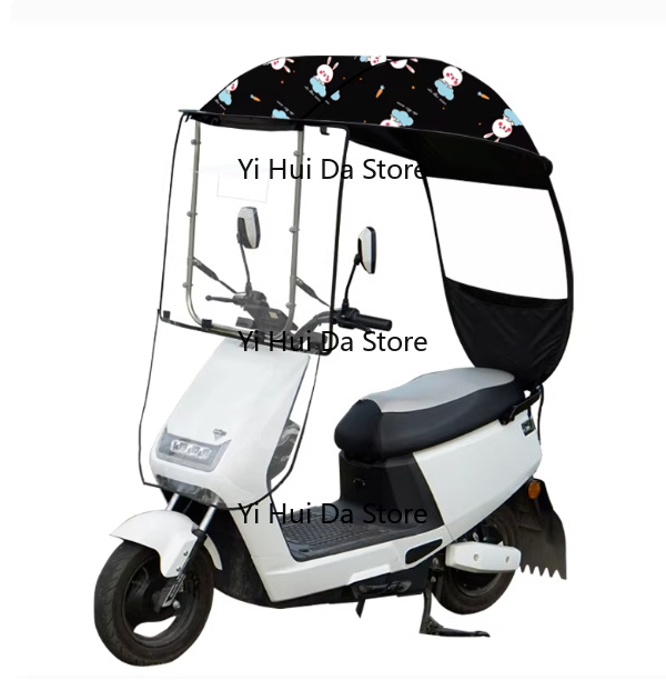 Luifel voor elektrisch voertui - Electric Scooter Rain Cover recensie en prijs