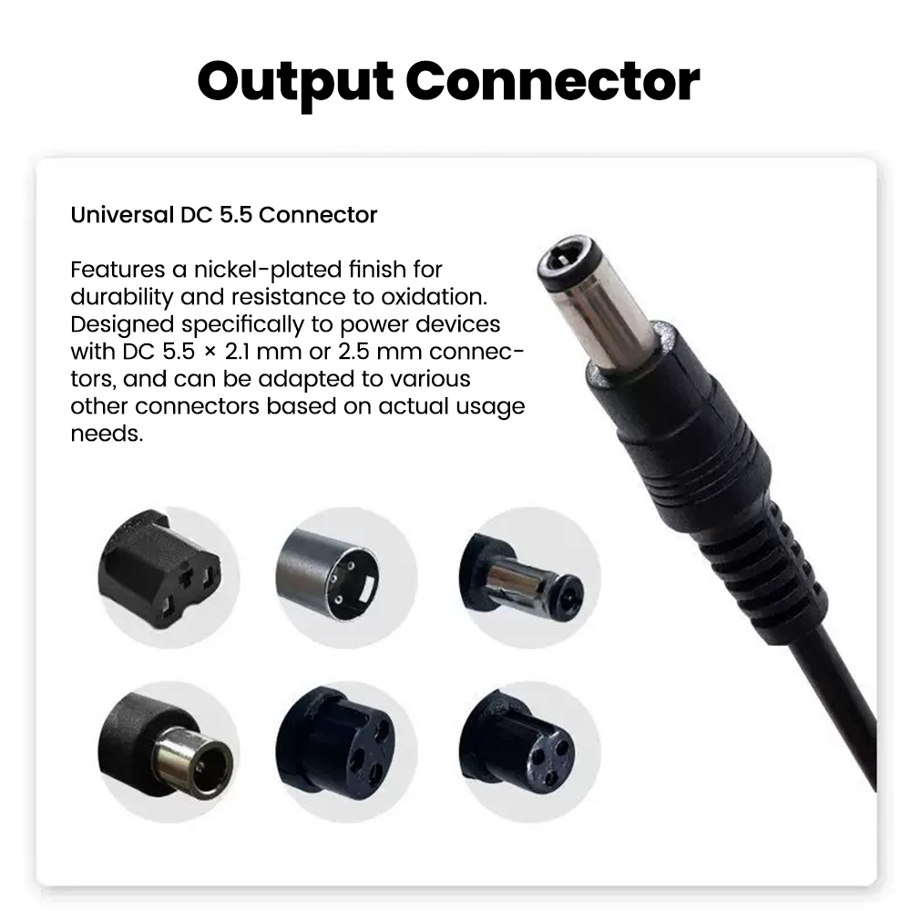 DC5.5MM Naar M12/M16/8016/5525 - Electric Scooter Charger recensie en prijs