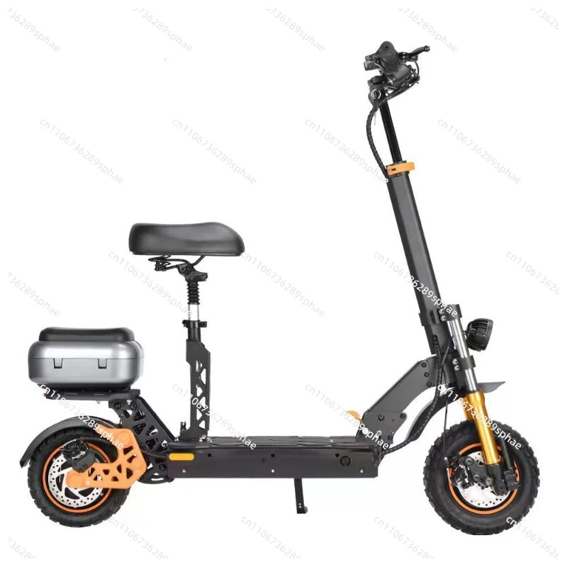 Draagbare 800W48V lithiumbatte - Folding Electric Scooter recensie en prijs