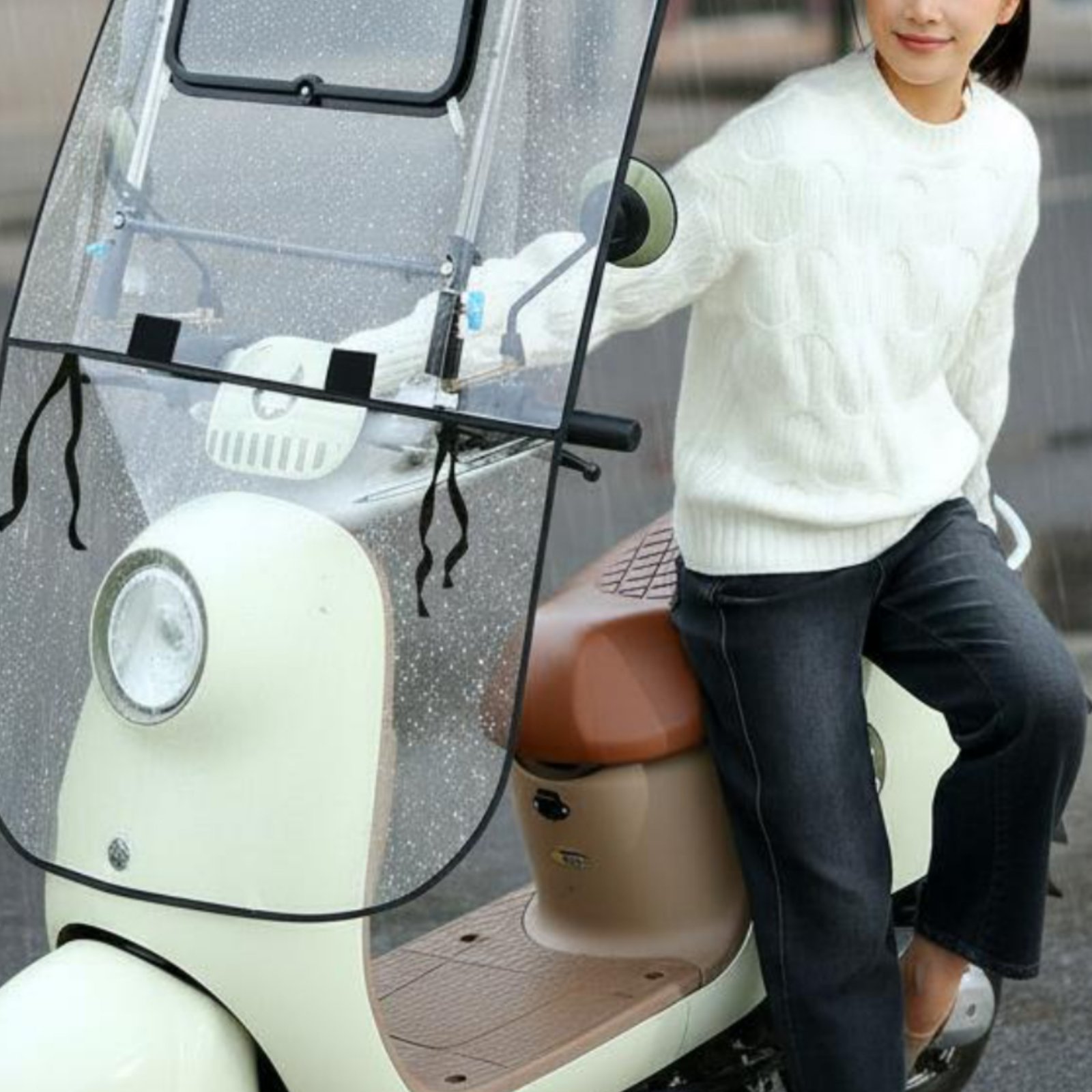 Regenhoes voor elektrische sco - Electric Scooter Rain Cover recensie en prijs