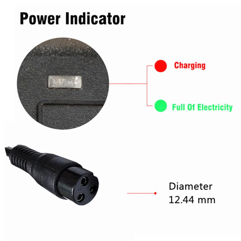 48V 2A Loodaccu Oplader voor 5 - Electric Scooter Charger recensie en prijs